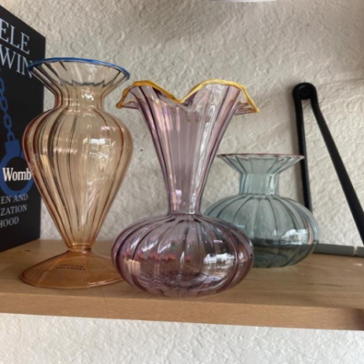 BOROSILICATE GLASS BUD VASE