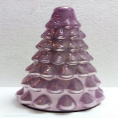GLASS LILAC DROP TEXTURE TREE