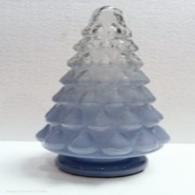 GLASS OMBRE MILKY BLUE TEAR TREE